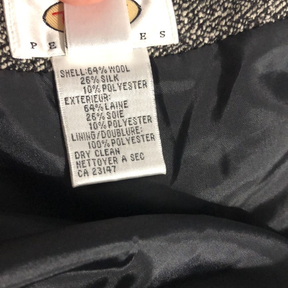 Talbots Tweed Knee Length Skirt Women’s Size 8P - Picture 6 of 7